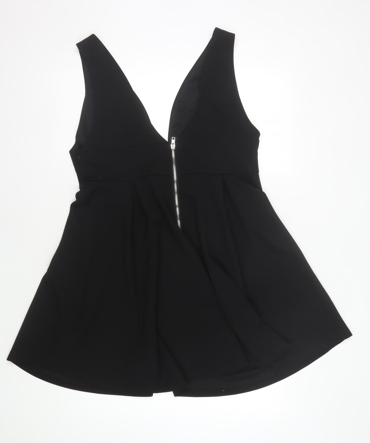 Izabel London Women’s Black Floral Embroidered Dress, Size 16