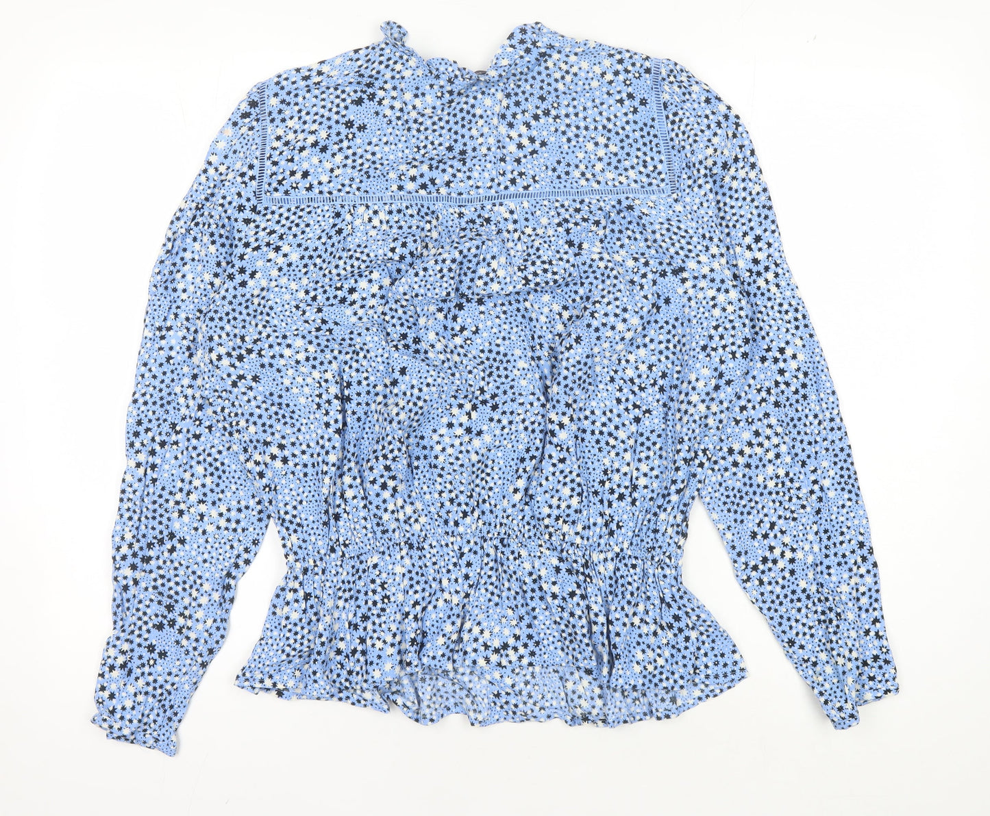 Womens UK Size 14 Marks and Spencer Blue  Blouse