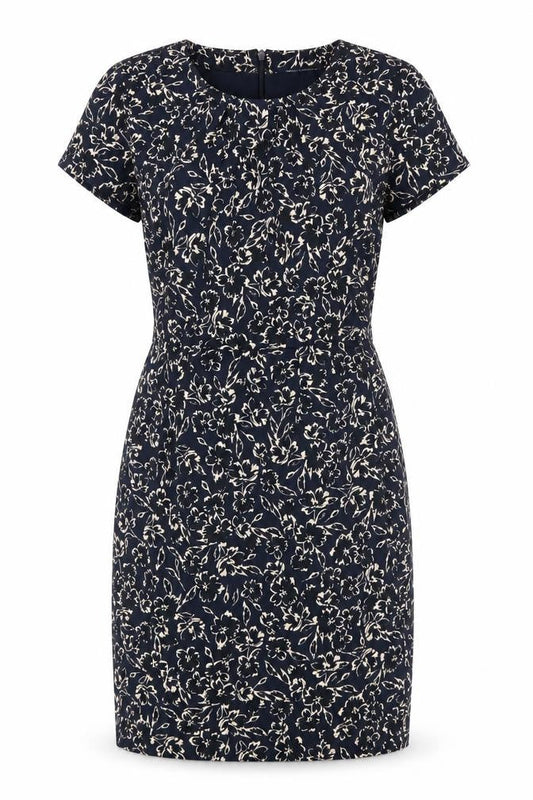 Front view of French Connection Women's Floral Sheath Dress XS