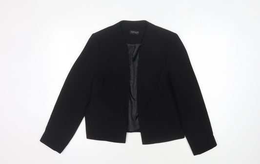 Topshop Women's Black Blazer Size 12