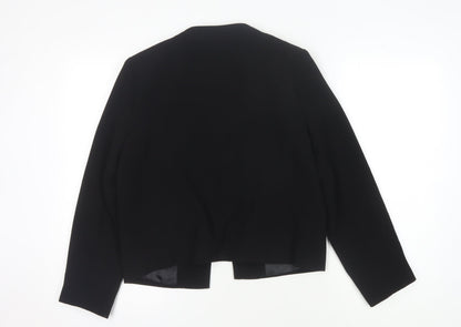 Topshop Women's Black Blazer Size 12