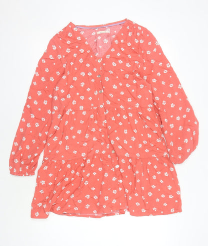 White Stuff Women’s Floral Red Dress Size 10