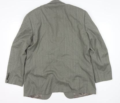 Mens UK Size 42 Savoy Taylors Guild Regular Grey Suit Jacket