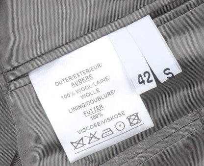 Mens UK Size 42 Savoy Taylors Guild Regular Grey Suit Jacket