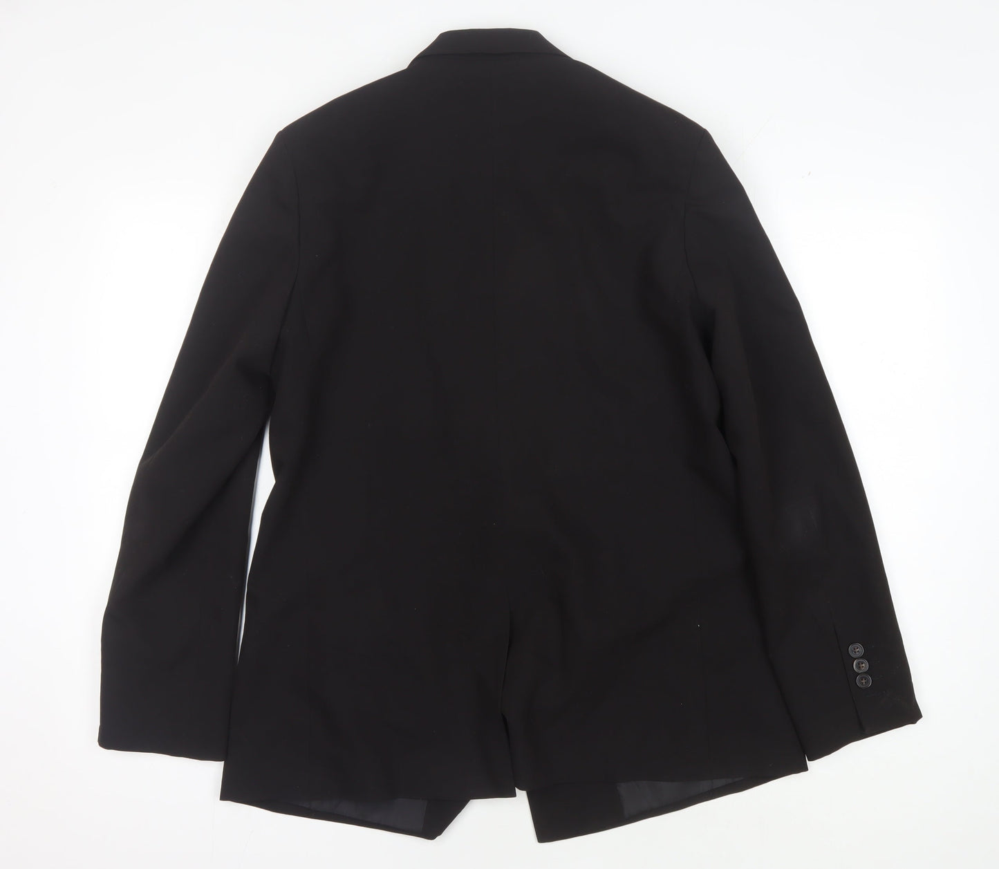 ASOS Women's Black Blazer, Size 12, Regular Fit, Notch Lapel