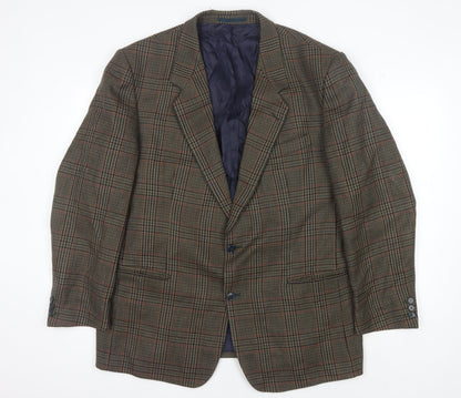 Mens UK Size 44 Debenhams Regular Brown Suit Jacket