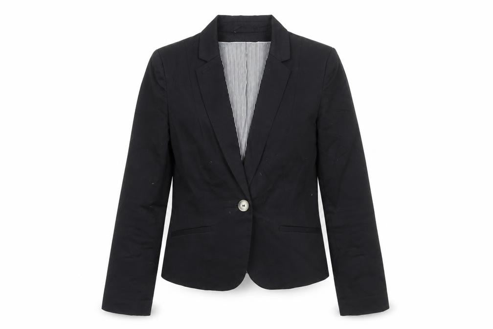 Womens UK Size 6 H&M Regular Black Suit Jacket