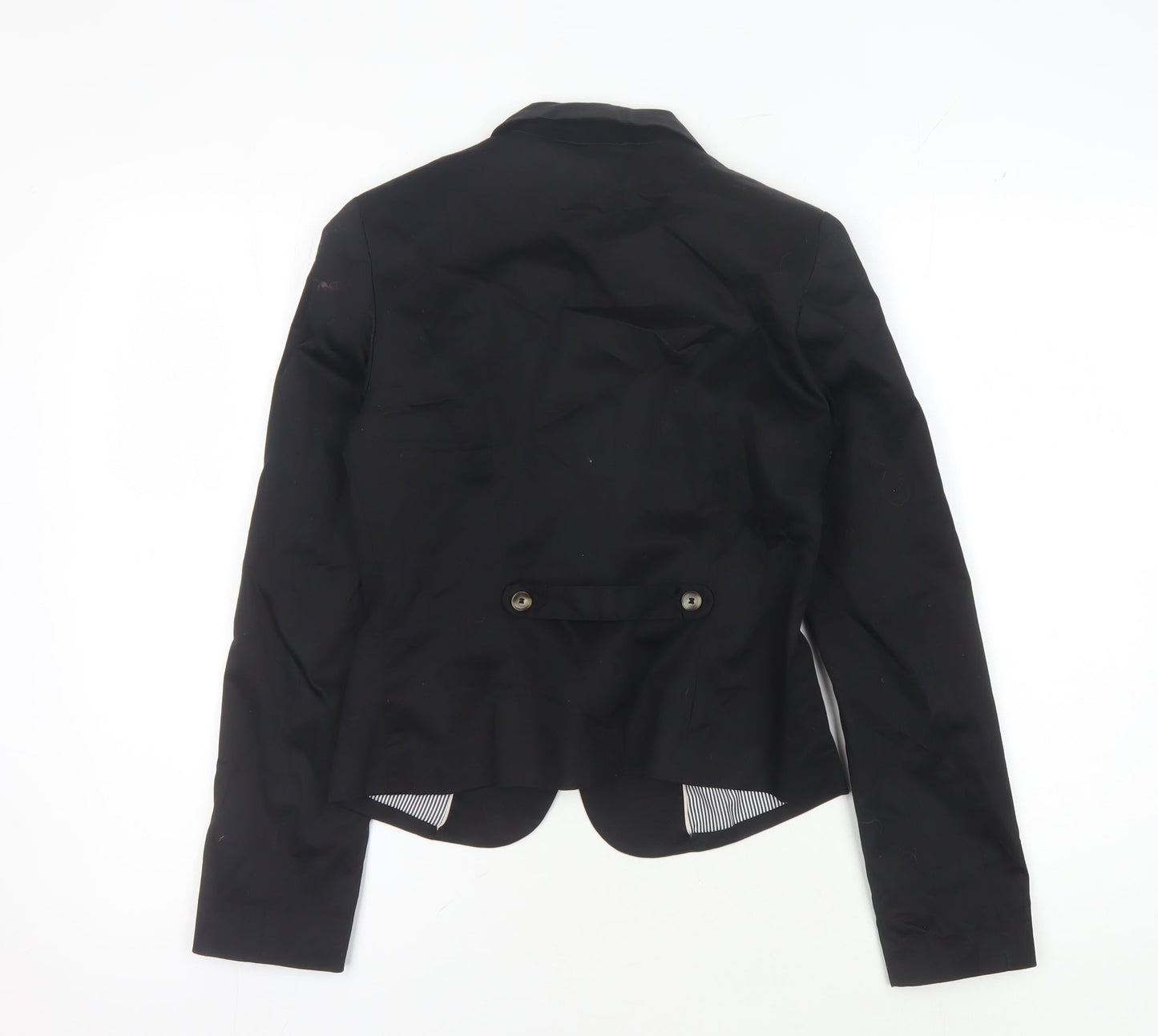 H&M Women's Black Suit Jacket Size 6