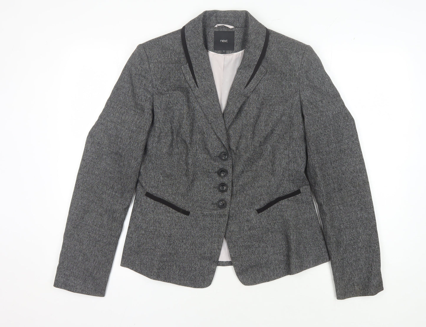 Next Women's Grey Blazer Size 12