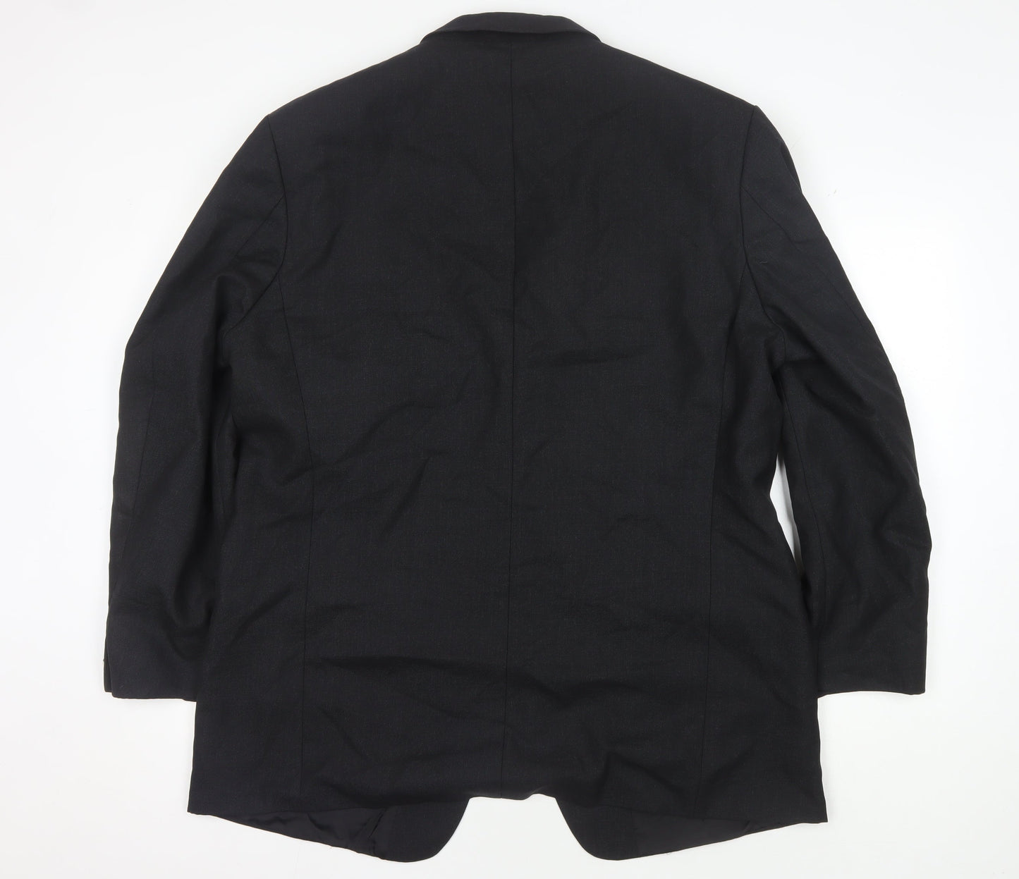 Mens UK Size 46 Marks and Spencer Regular Black Suit Jacket