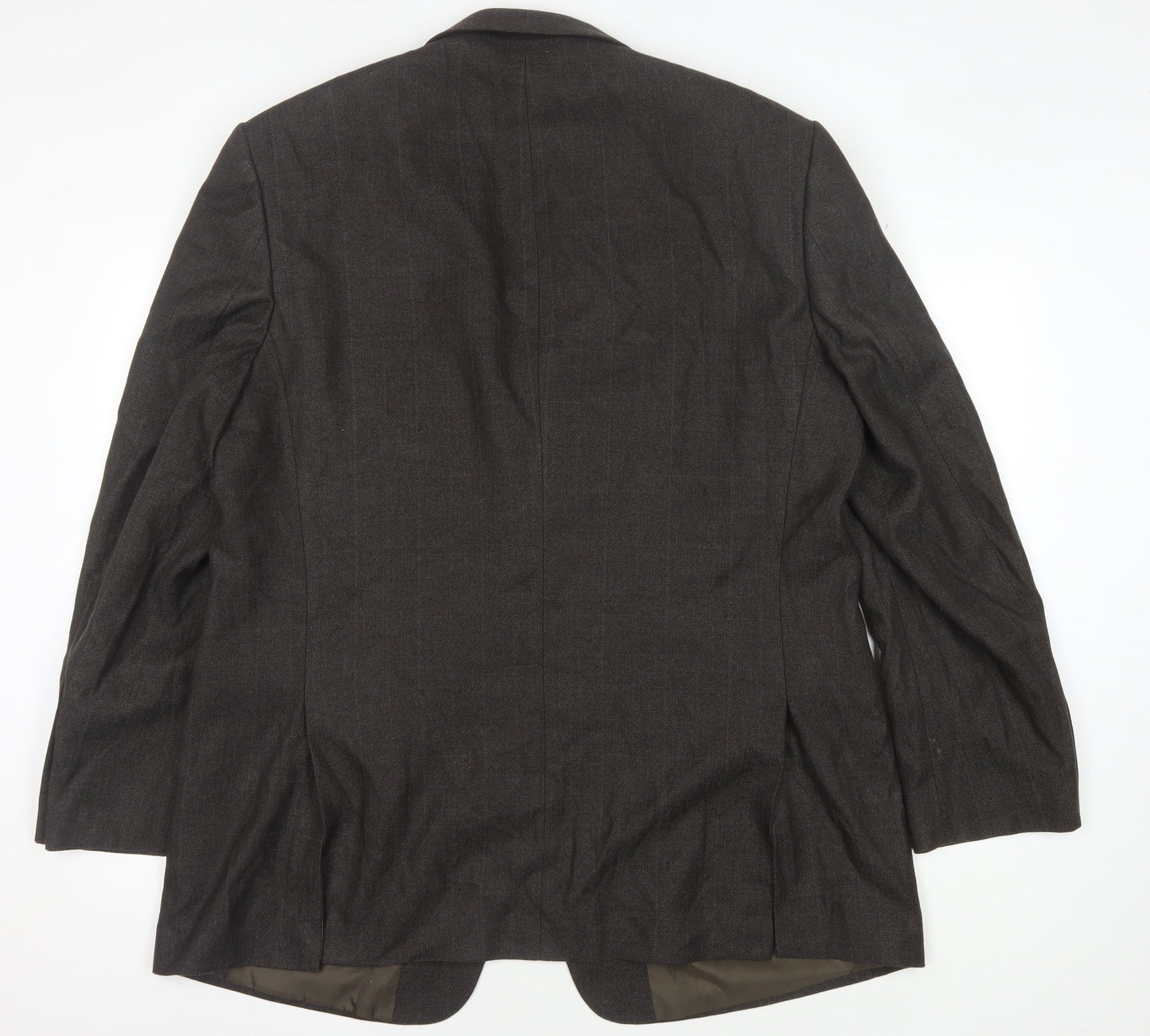 Mens UK Size 46 Marks and Spencer Regular Brown Suit Jacket
