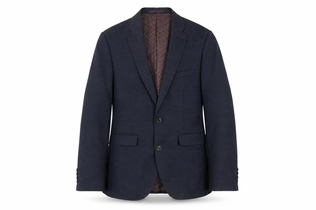 Mens UK Size 36 Burton Regular Blue Suit Jacket