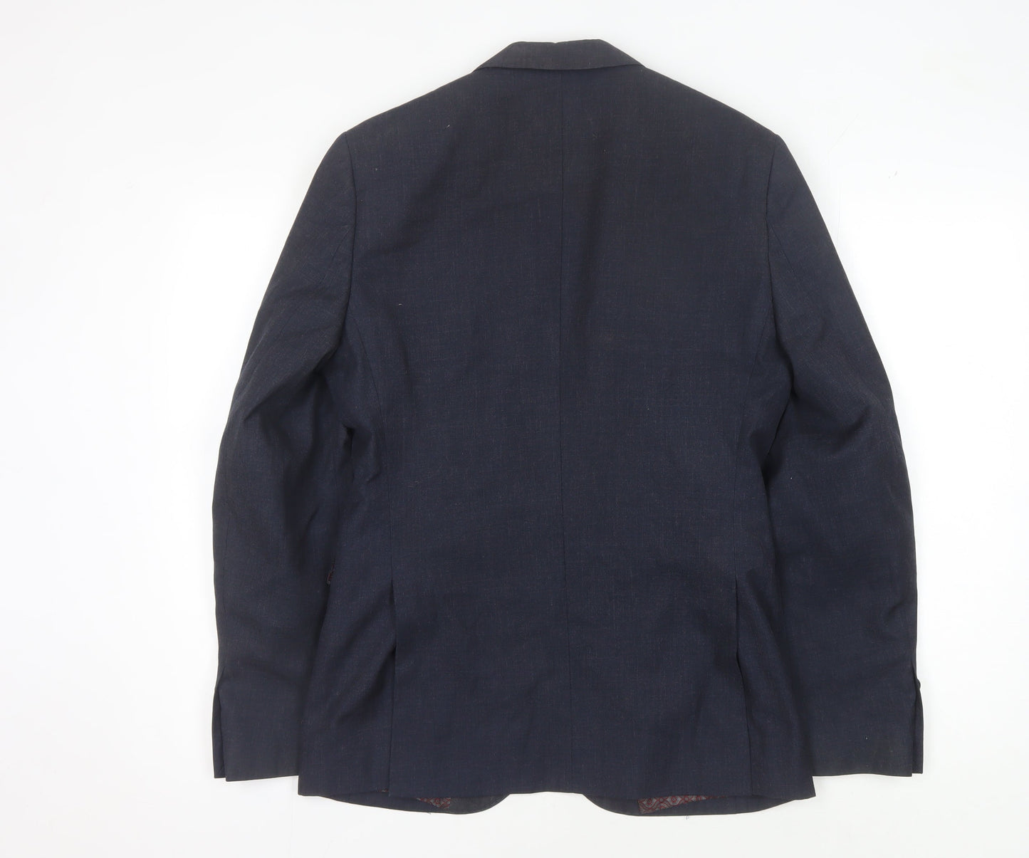 Mens UK Size 36 Burton Regular Blue Suit Jacket