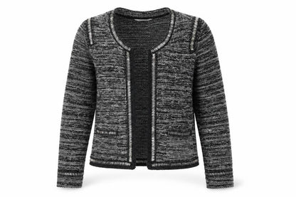 Womens UK Size 10 Miss Selfridge Black Cardigan Jumper