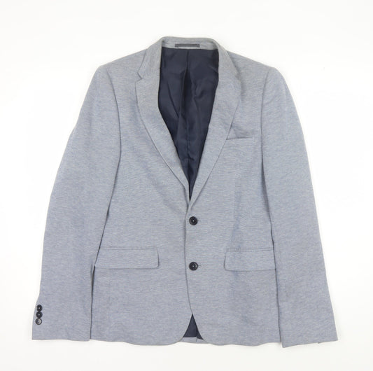 Mens UK Size 36 Burton Regular Blue Suit Jacket