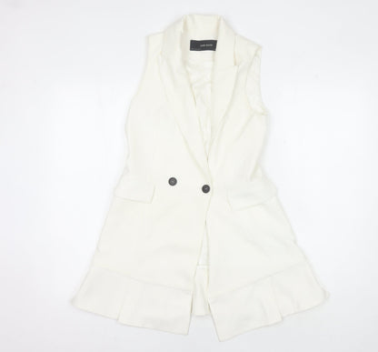 Womens UK Size KS Zara Basic Ivory