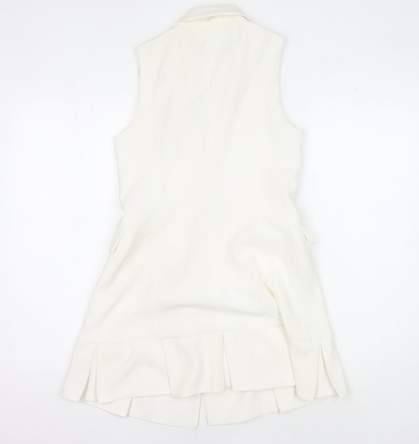 Womens UK Size KS Zara Basic Ivory
