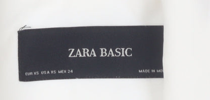 Womens UK Size KS Zara Basic Ivory
