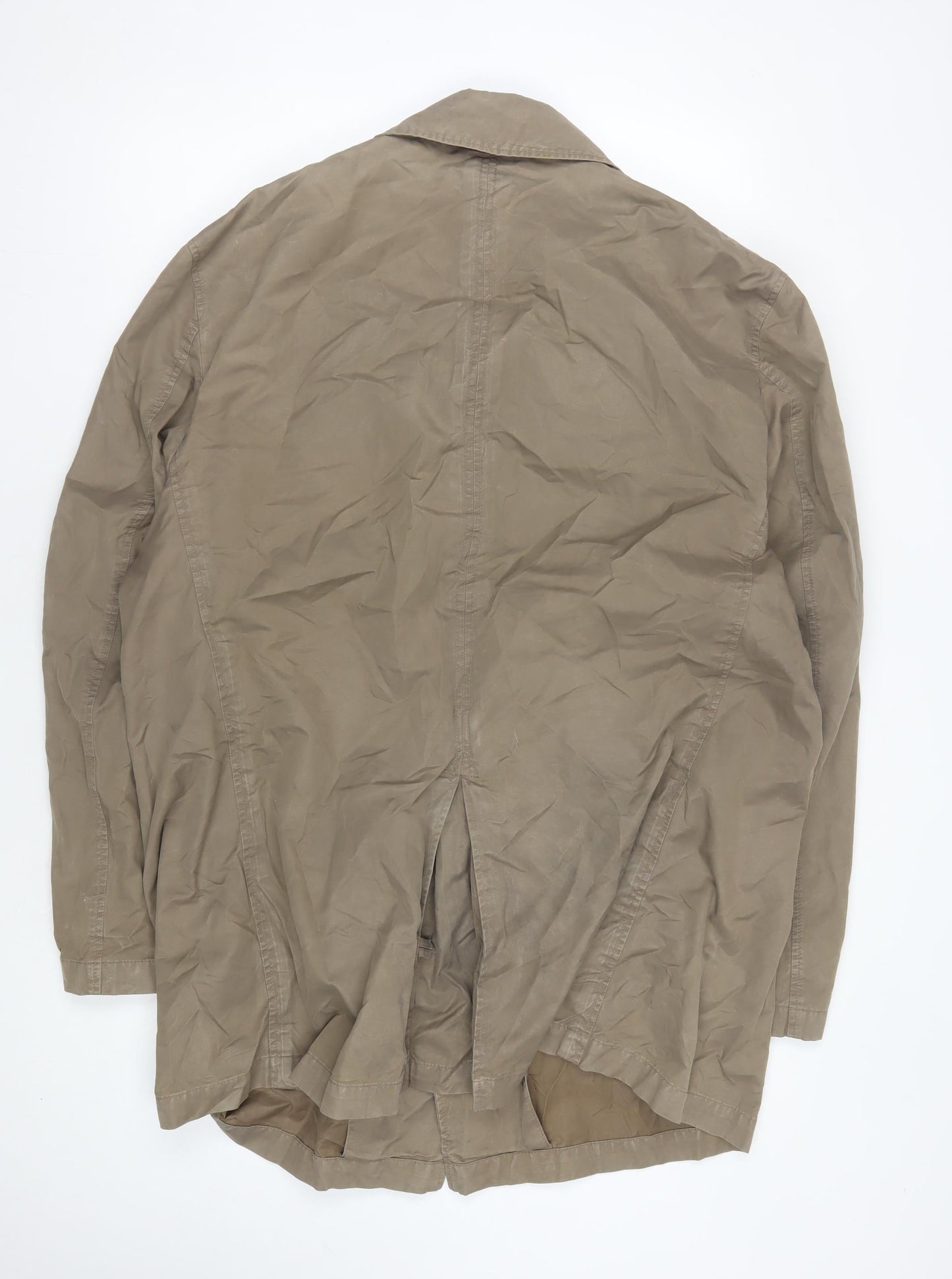 Mens UK Size L Marks and Spencer Beige Basic Jacket