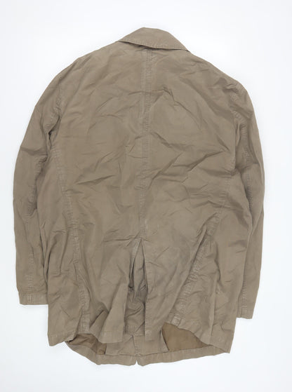Mens UK Size L Marks and Spencer Beige Basic Jacket