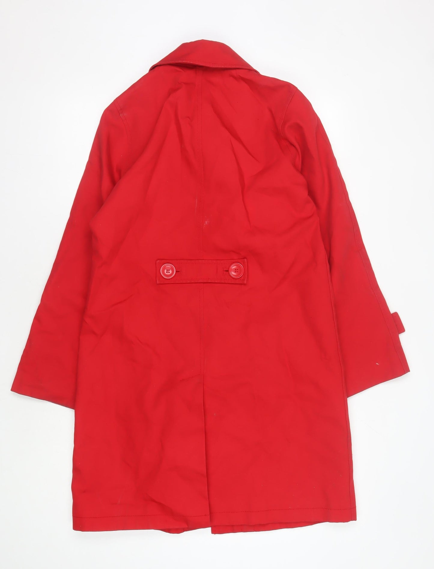 Linea Women's Red Mid-Length Coat Size 12