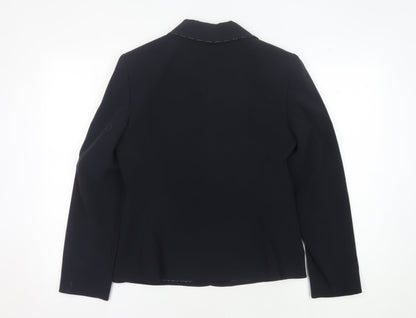 Gerry Weber Women's Black Blazer Size 10 Regular