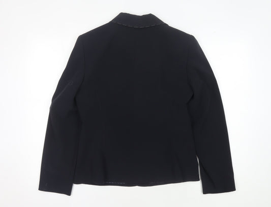 Gerry Weber Women's Black Blazer Size 10 Regular