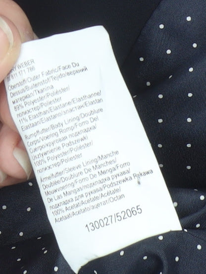 Gerry Weber Women's Black Blazer Size 10 Regular