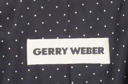 Gerry Weber Women's Black Blazer Size 10 Regular