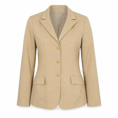 Womens UK Size 2 Zara  Beige Blazer