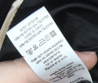 Dorothy Perkins Women's Black Pinstripe Blazer Size 18