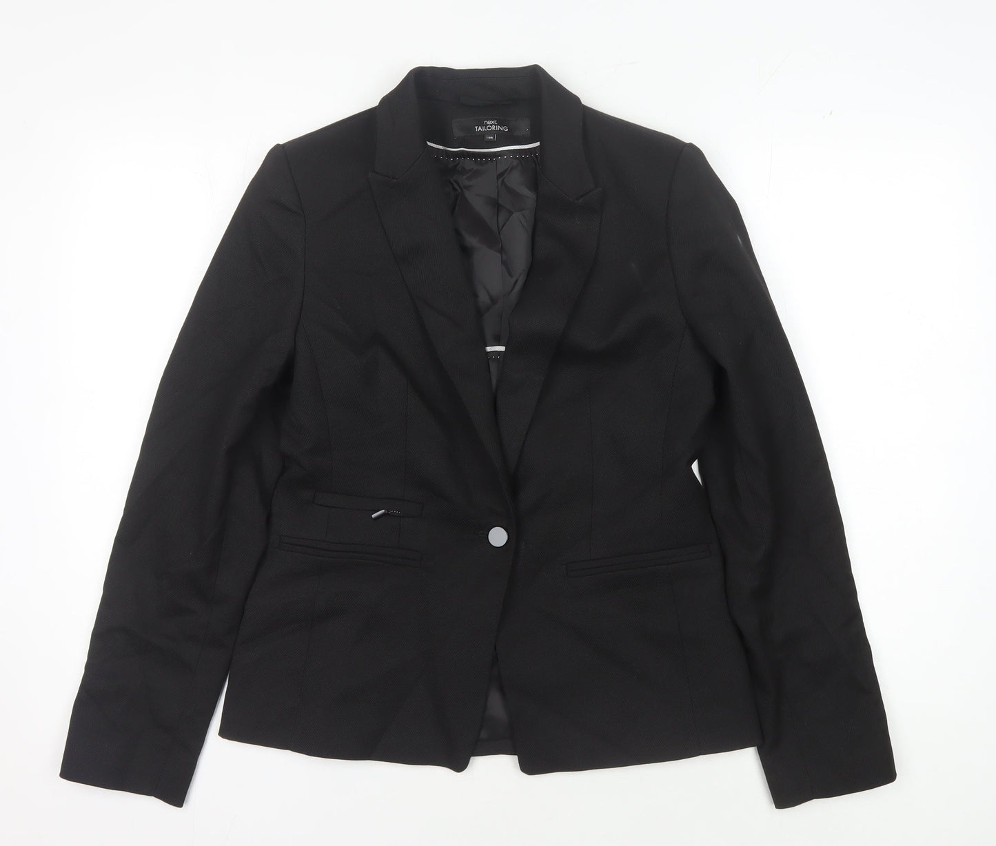 Next Women's Black Blazer Size 10 Regular