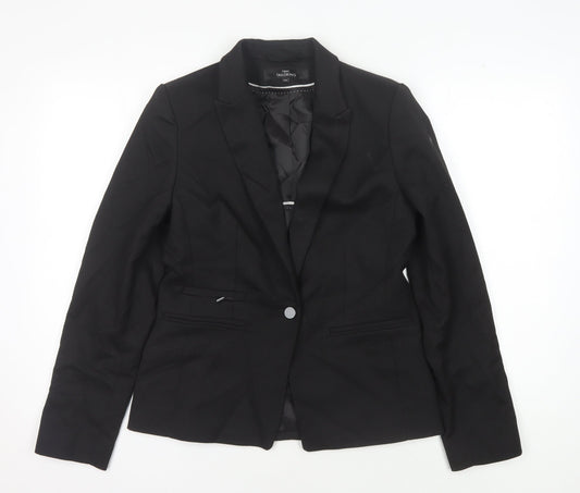 Next Women's Black Blazer Size 10 Regular