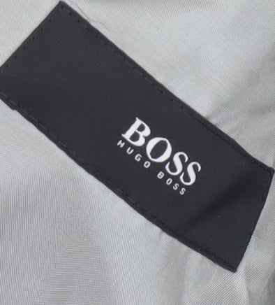 Mens UK Size 36 HUGO BOSS Regular Blue Suit Jacket