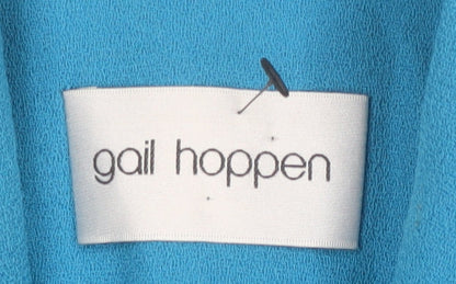 Gail Hoppen Women's Blue Blazer UK Size 14