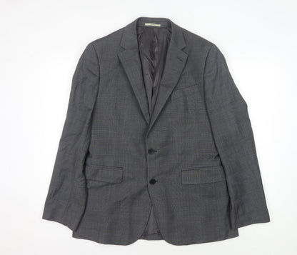Mens UK Size 40 Chester Barrie Regular Grey Suit Jacket