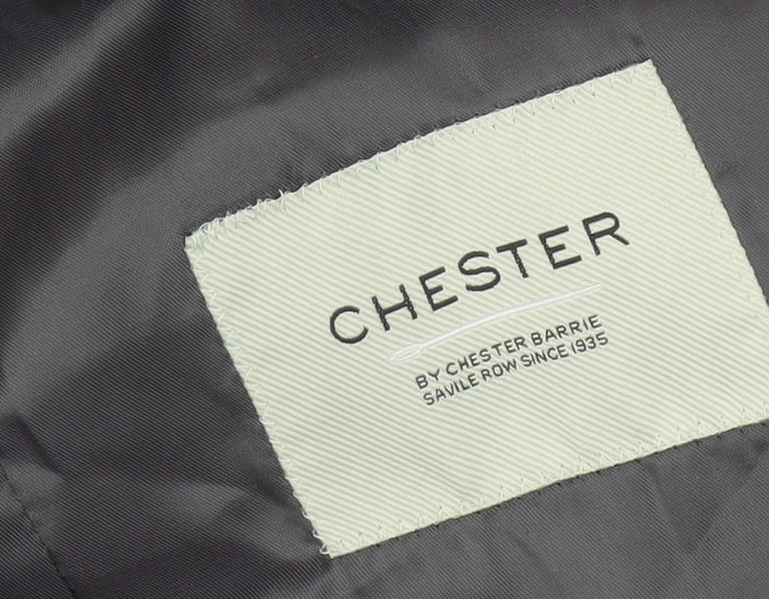 Mens UK Size 40 Chester Barrie Regular Grey Suit Jacket