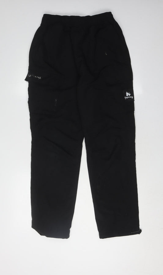 Money Men's Black Cargo Trousers L - Casual & Functional