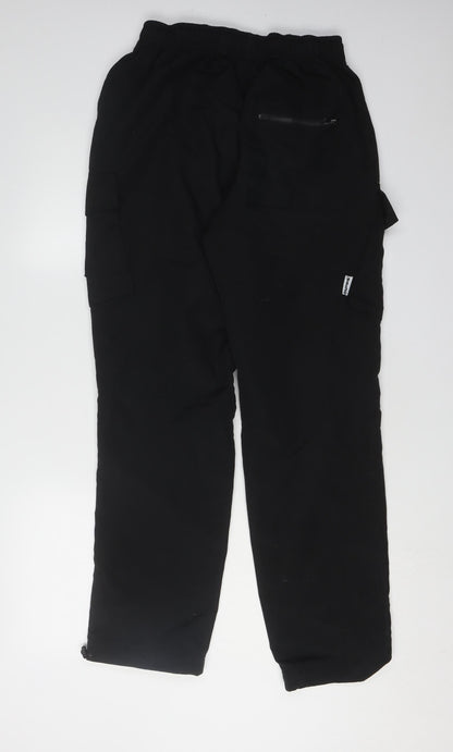 Money Men's Black Cargo Trousers L - Casual & Functional