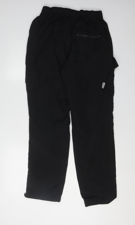 Money Men's Black Cargo Trousers L - Casual & Functional