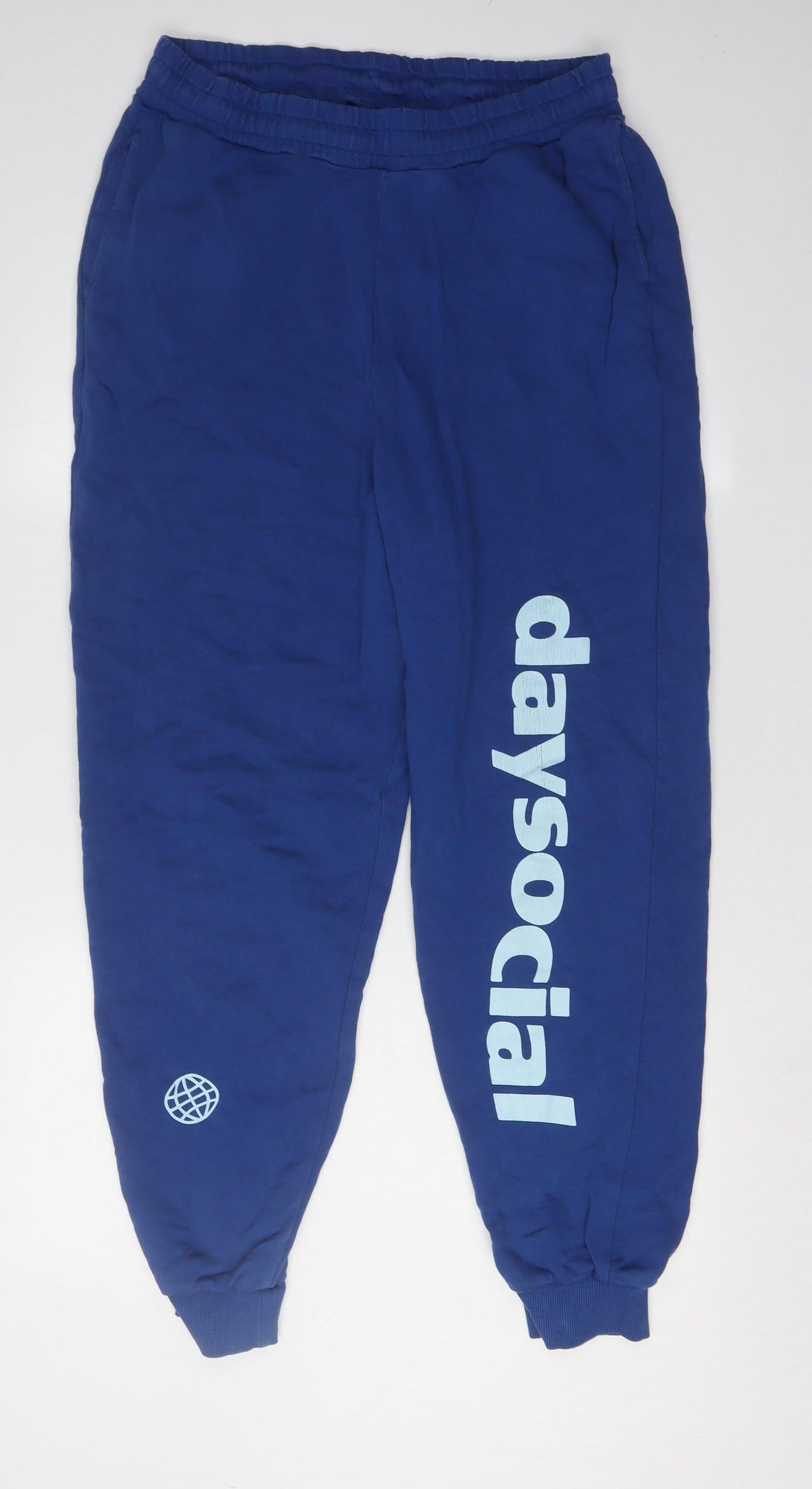 ASOS Men’s Blue Jogger Trousers - M, Elastic Waist