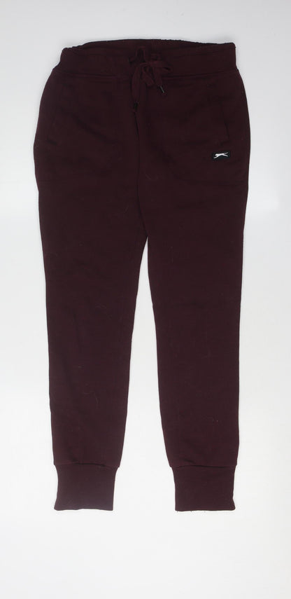 Womens UK Size 10 Slazenger Regular Fit Jogger Brown Trousers