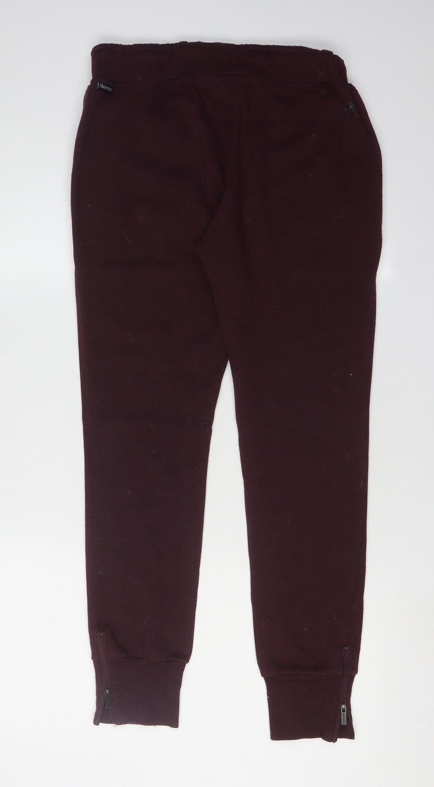 Womens UK Size 10 Slazenger Regular Fit Jogger Brown Trousers