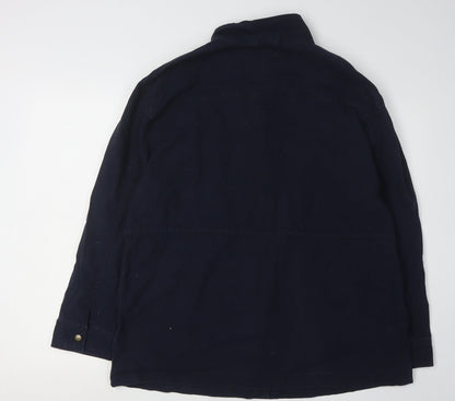 Mens UK Size L Old Navy Blue Basic Jacket