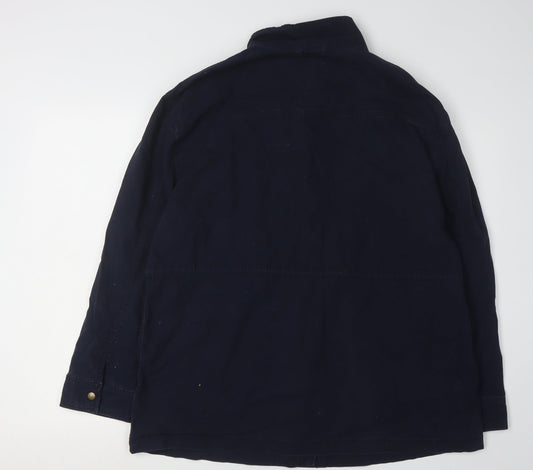 Mens UK Size L Old Navy Blue Basic Jacket