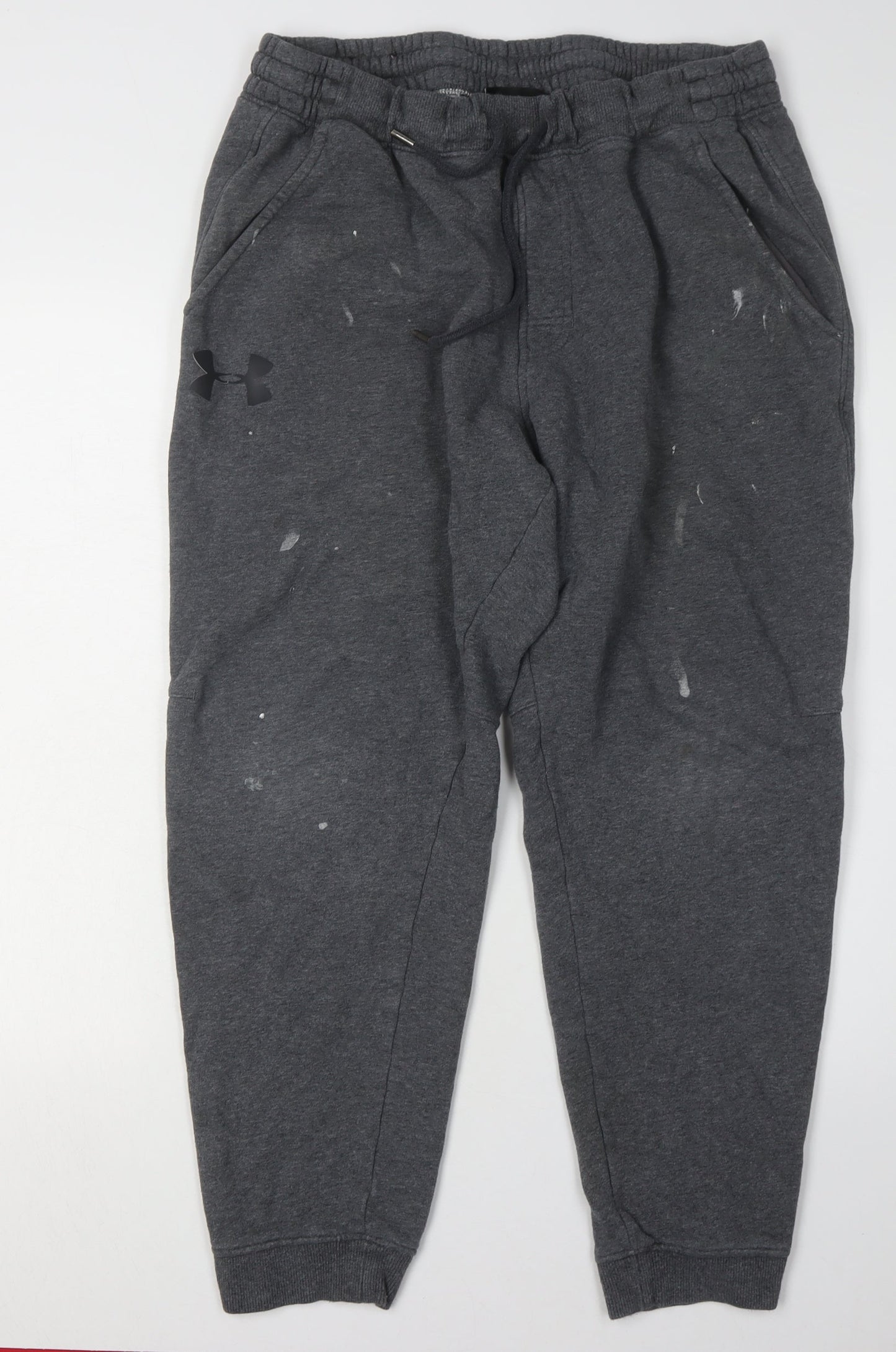 Mens UK Size XL Under armour Regular Fit Jogger Grey Trousers
