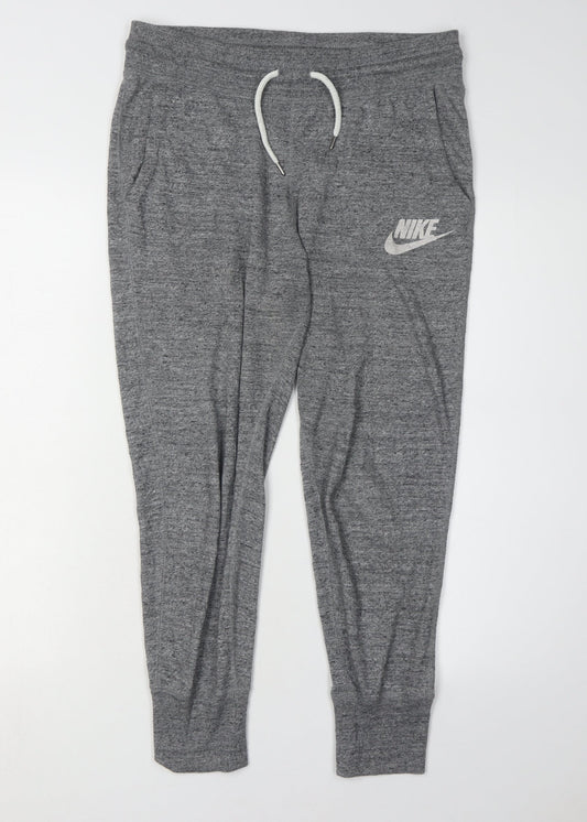 Nike Women's Grey Joggers, Size S - Casual Sportswear