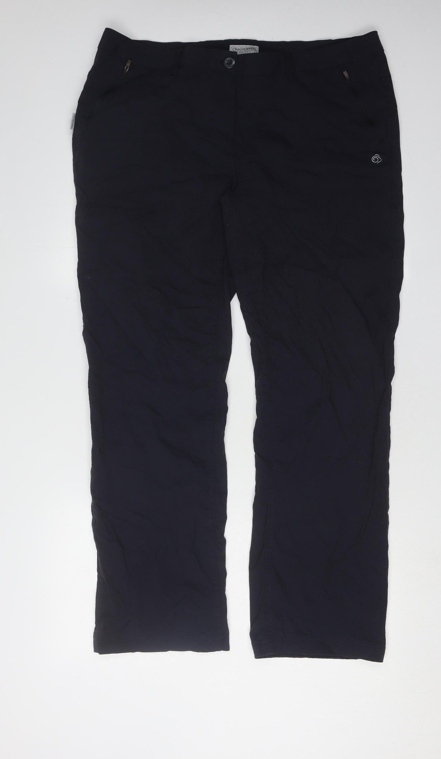 Craghoppers Men's Black XL Trousers for Hiking and Walking