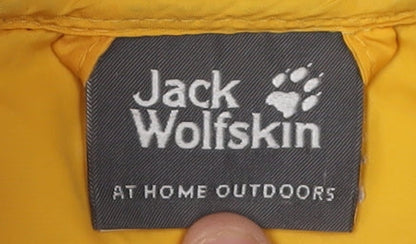 Jack Wolfskin Boys Blue Puffer Jacket, 3-4 Years, Winter Ready