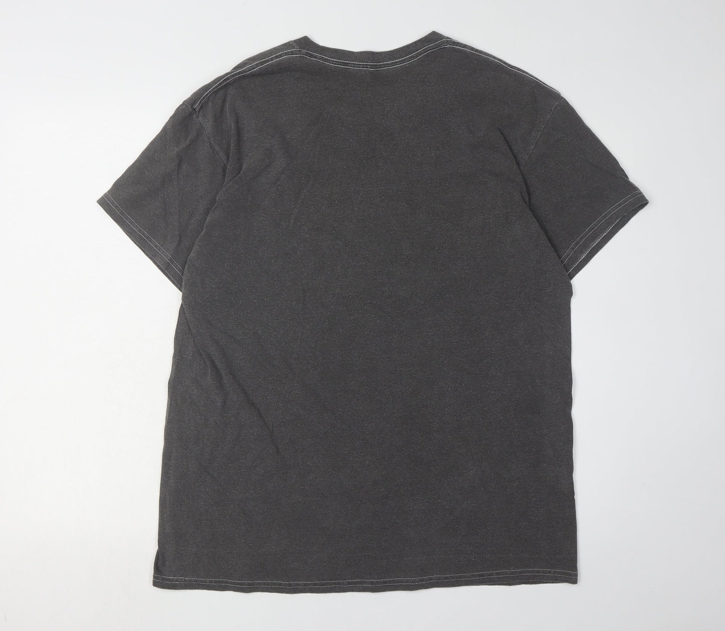 Womens UK Size 12 River Island Black Basic T-Shirt